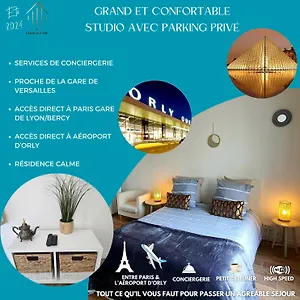Limitee - Sejour A 20 Minutes De Paris - Bercy - Orly Avec 1 Petit Dejeuner Offert Pour 3 Nuits Et Appartement